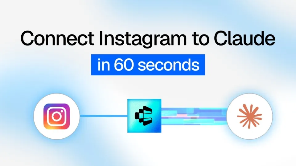 Connect Claude to Instagram in 2 Steps